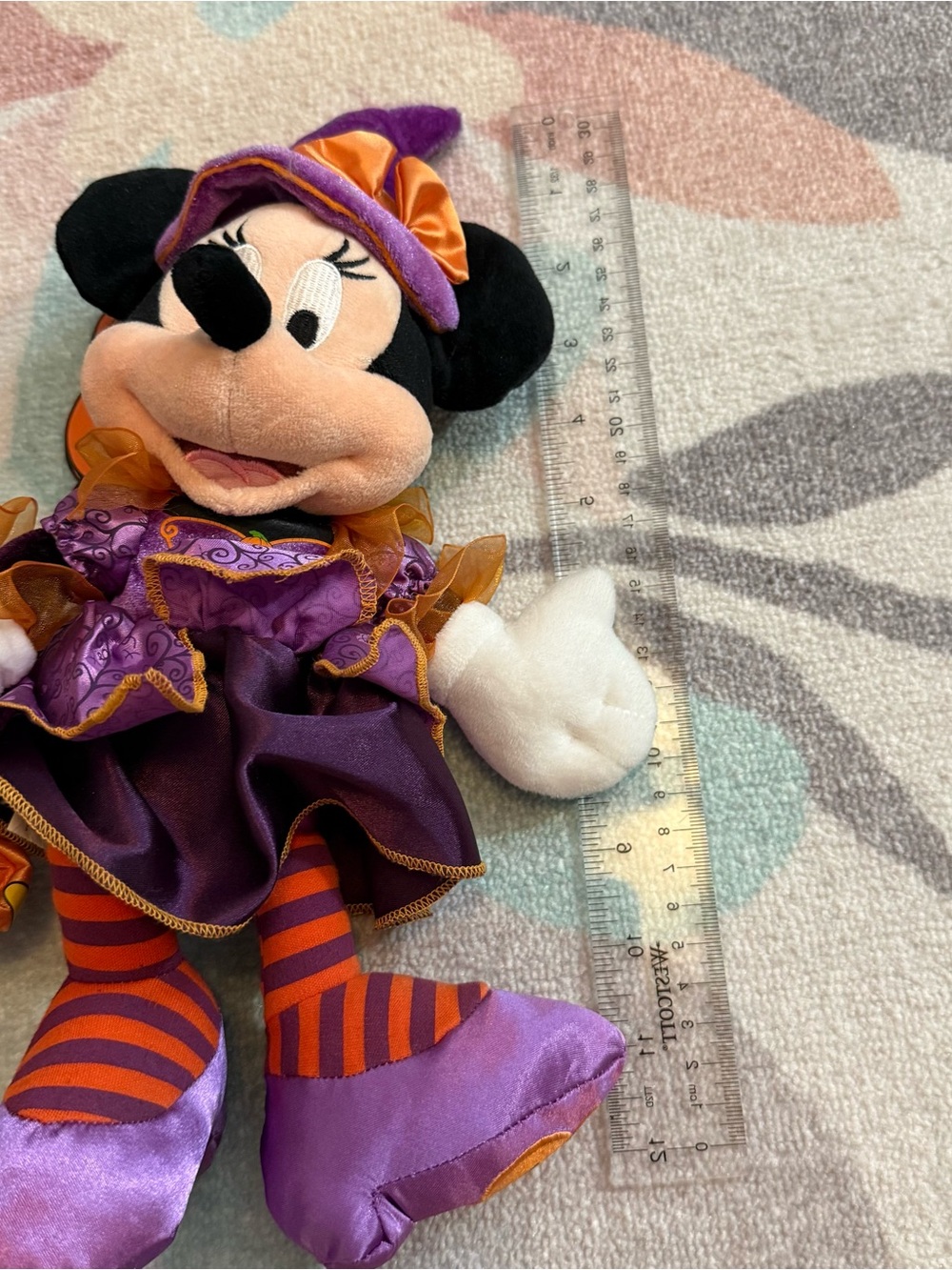 Vintage Walt Disney World 2008 Happy Halloween Minnie Mouse Plush - Picture 10 of 10
